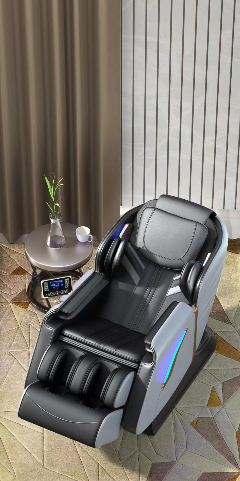 5D Premium Royal Luxury SL Track Massage Chair Full Body Massage Top Model