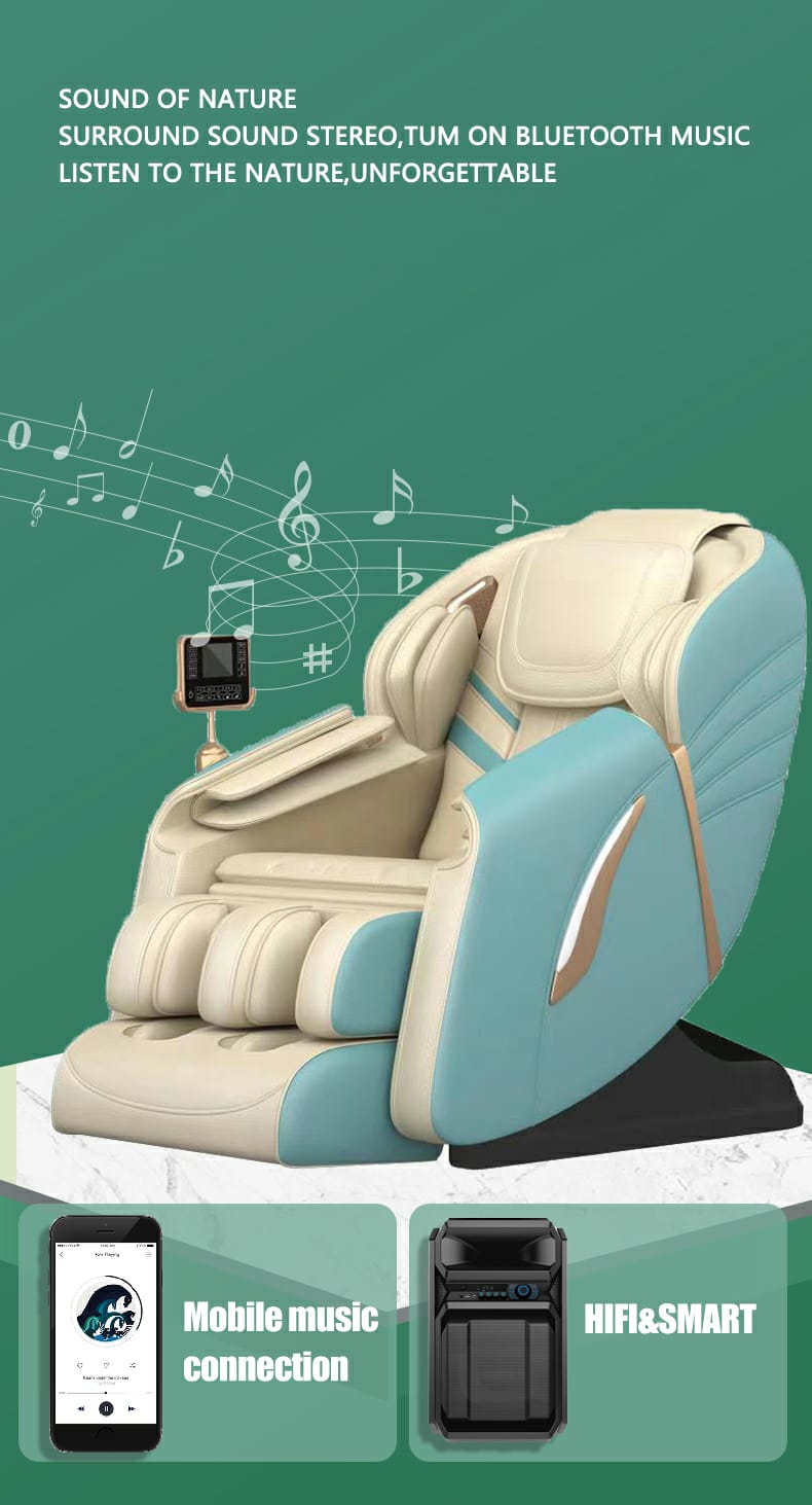 5D Premium Royal Luxury SL Track Massage Chair Full Body Massage Top Model