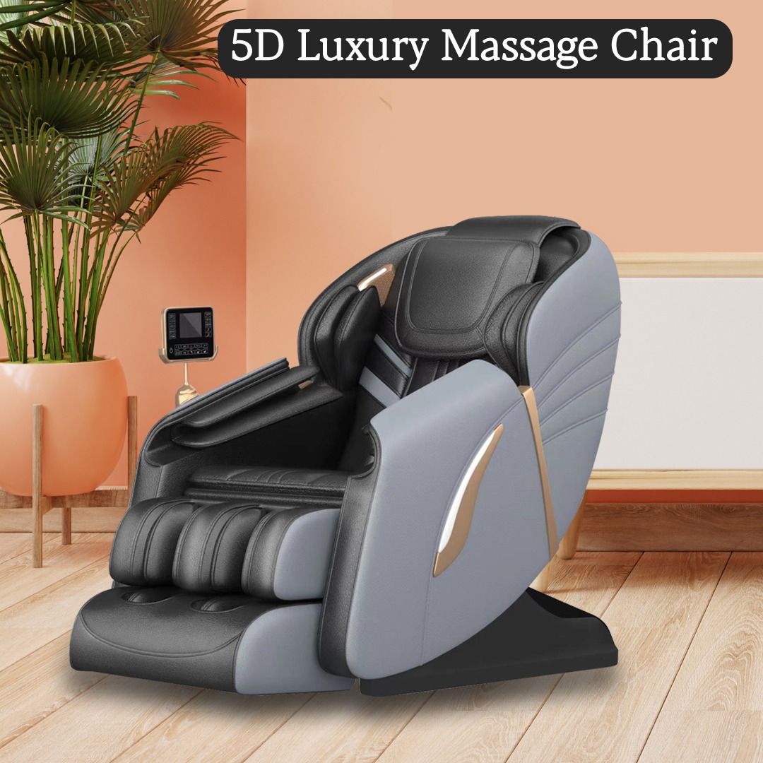 GetFitPro 5D SL TRACK Luxury Masssage Chair with free Led TV & Trolley Speaker