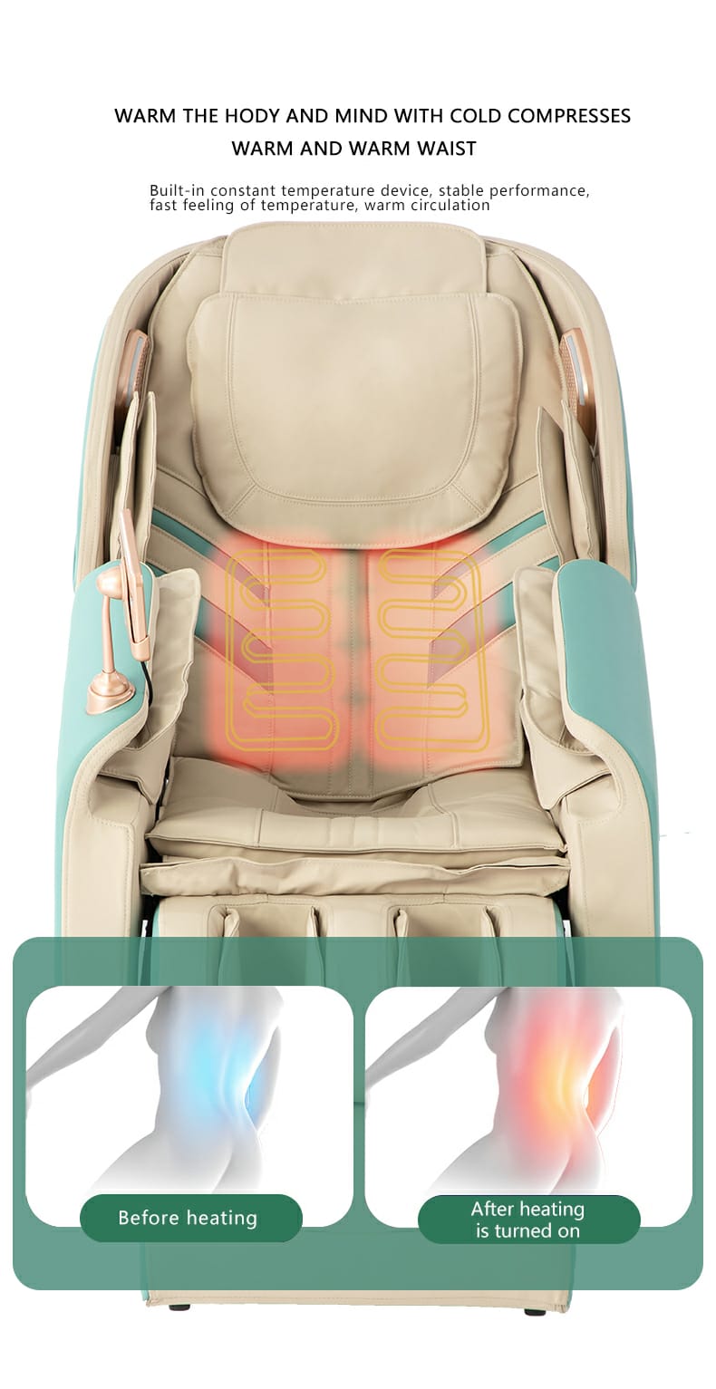 GetFitPro 5D SL TRACK Luxury Massage Chair with free Led TV & Trolley Speaker