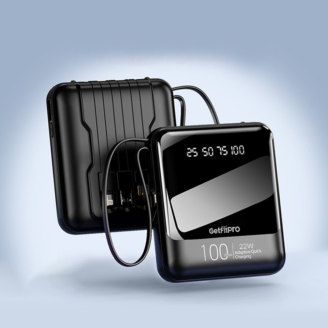 GetFitPro Smart Powerbank 10000 mah 22W Fast Charging DX146