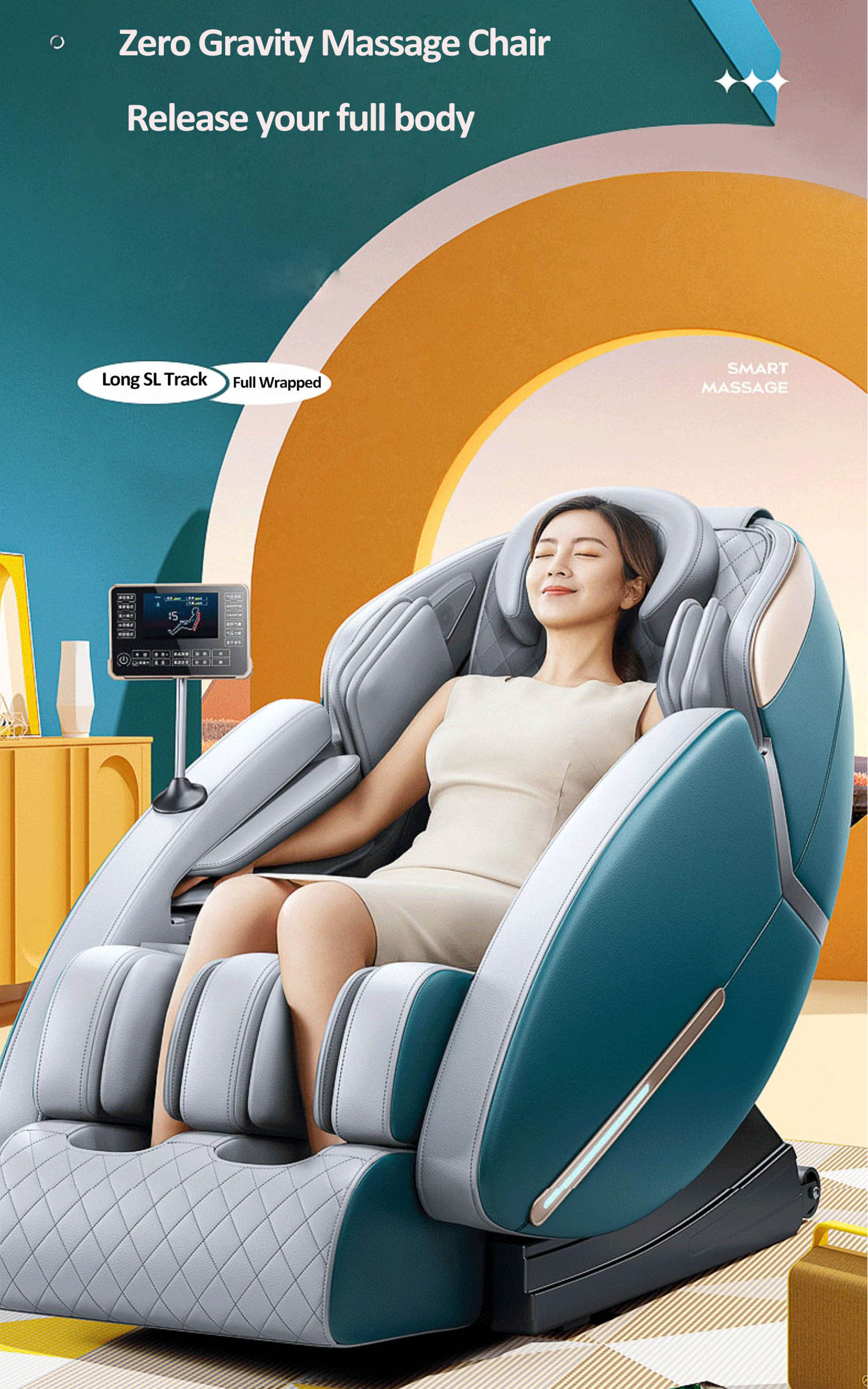 Super Royal Luxury Massage Chair with free Projector